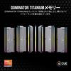 CORSAIR Desktop PC Memory DOMINATOR TITANIUM DDR5 Series AMD EXPO Memory 64GB Gray x CL30 CMP64GX5M2B6000Z30 DDR5-6000MHz (PC5-48000) Kit, (2 32GB)