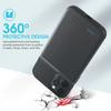 Per iPhone 11 12 13 14 Pro Max XS Max XR 6 7 8 Plus SE 5S 13 Mini Custodia Caricabatterie Portatile Power Bank Copertura di Ricarica Capa