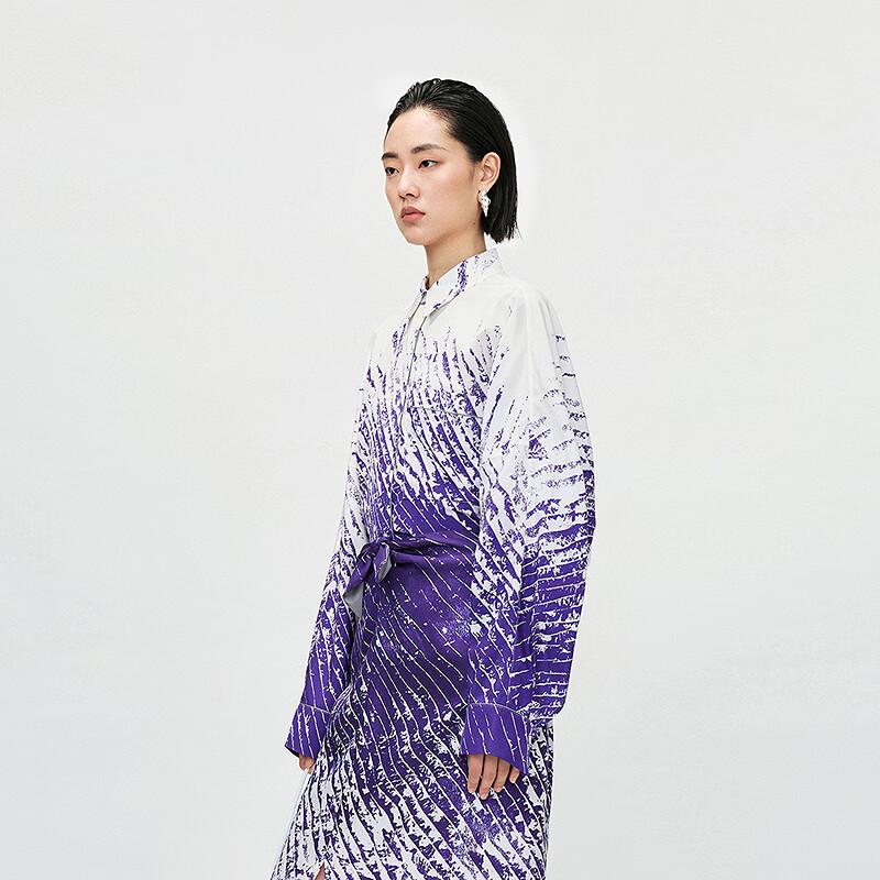 Less 2025 Summer Loose Short Long-Sleeve Shirt