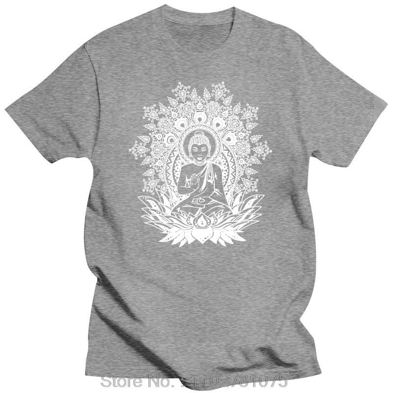 Men's Clothing Om Aum Buddha Chakra Meditation India Hobo Boho Peace Oversized T-shirt Cotton Tshirt Fitness T Shirt