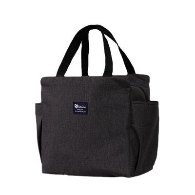 DoublePocket Lunch Bag LargeCapacity Students Go To Work With Meals Thick Aluminum Foil Portable Insulated Box