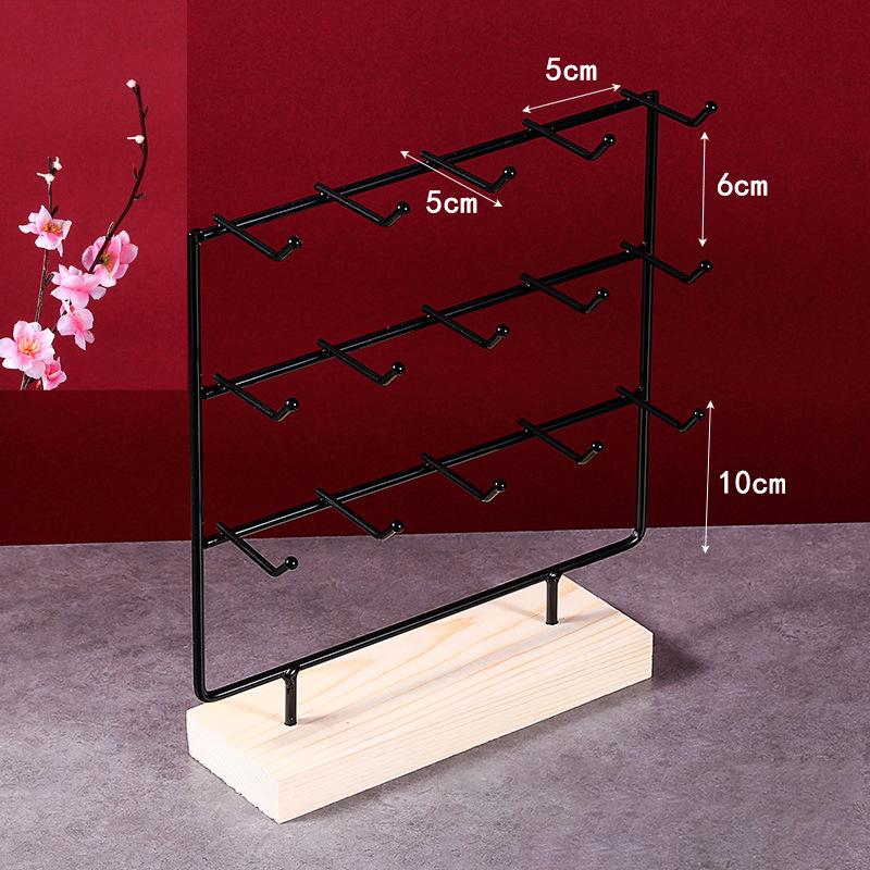 

Подставка-органайзер для ювелирных изделий, держатель для браслета, дисплей для спальни, украшение для рабочего стола, подвеска, цепочка, часы, браслеты, аксессуары чёрный