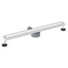 2 in 1 Shower Drain with 360 degrees  Siphon Silver 80 cm Stainless Steel 304