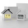 Soft Lighting Electronic Alarm Clock LCD Display Desktop Table Clock  Desktop