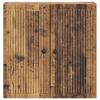 Wall Mounted Cabinet Reclaimed Wood Look 59 X 31 X 60 Cm Engineered Wood