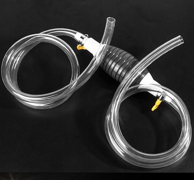 Large Soft Hose Manual Oil Extractor: Hand-Pump for Car Fuel Tanks & Fish Tank Water Changing