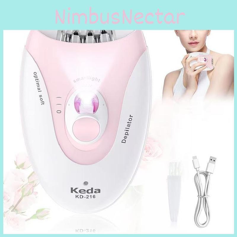 Epilator Women For 2 Speed Setting 36 Tweezers Facial Smooth Glide Epilator Face