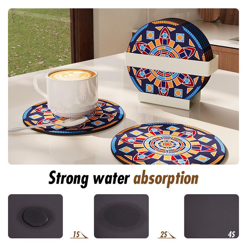 Plate Mat Nordic Anti-Scalding Mat Bowl Mat Household Kitchen Pot Mat Plate Mat Coaster Vegetable Rubber Bottom Table Mat