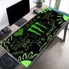 Podložka pod myš Monster Energy, Herní podložka pod myš, Podložka pod klávesnici, Dekorace stolu pro počítač notebook Dárek pro fanouška Dárek k narozeninám