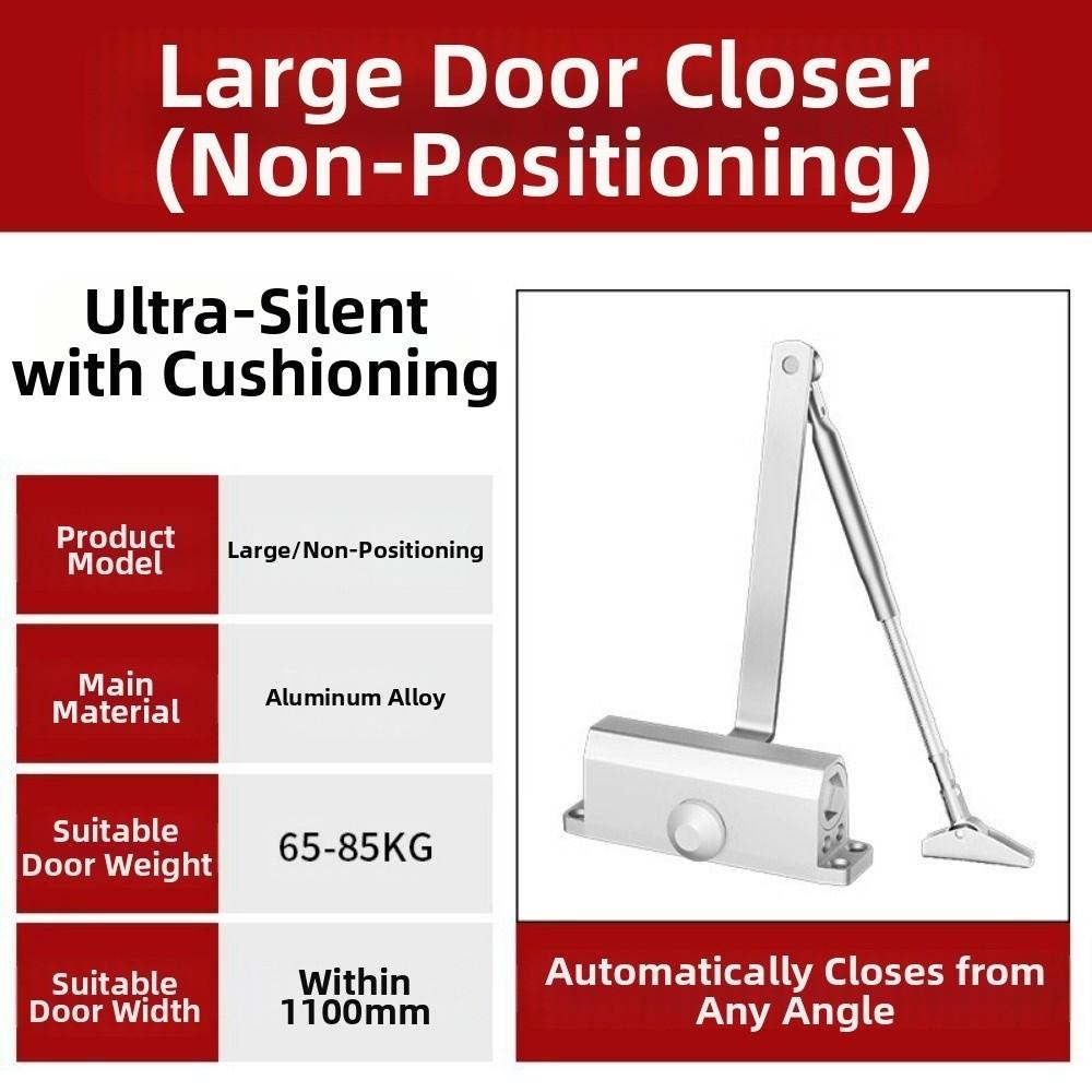 25-85KG Automatic Door Closer Adjustable Speed Door Closing Equipment  Closing Equipment