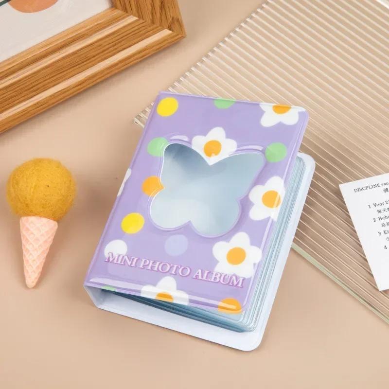 40 Pockets Butterfly Love Hollow 3 Inch Card Binder Photo Album Name Book Photocard ID Holder