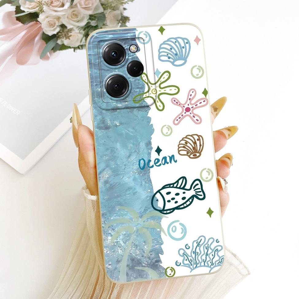 Casing For Xiaomi Poco X5 Pro 5G Cover Fashion Cartoon Cute Funny Painted Silicone Phone Case 22101320G 22101320I