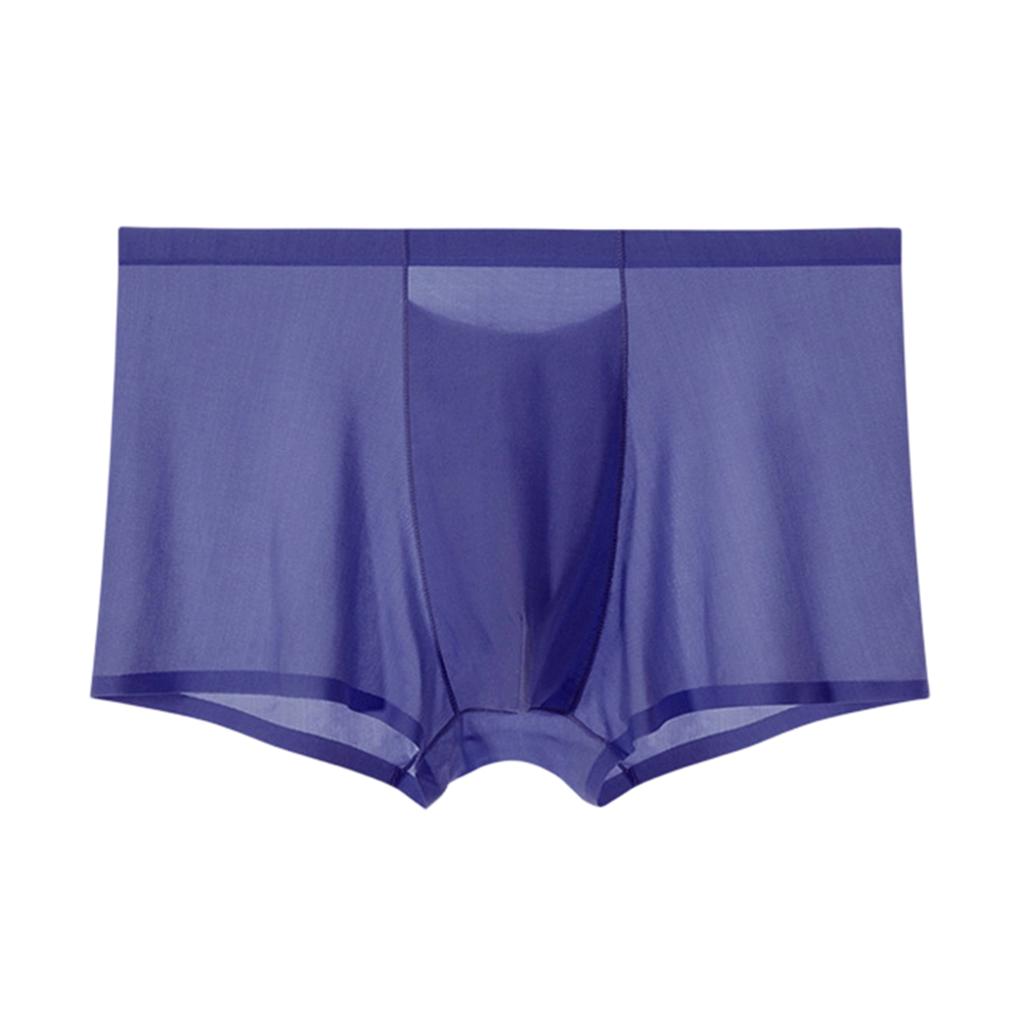 Men Briefs Breathable Microfiber Trunks Soft Stretch Underwear Seamless Lightweight Fabric Comfort Fit