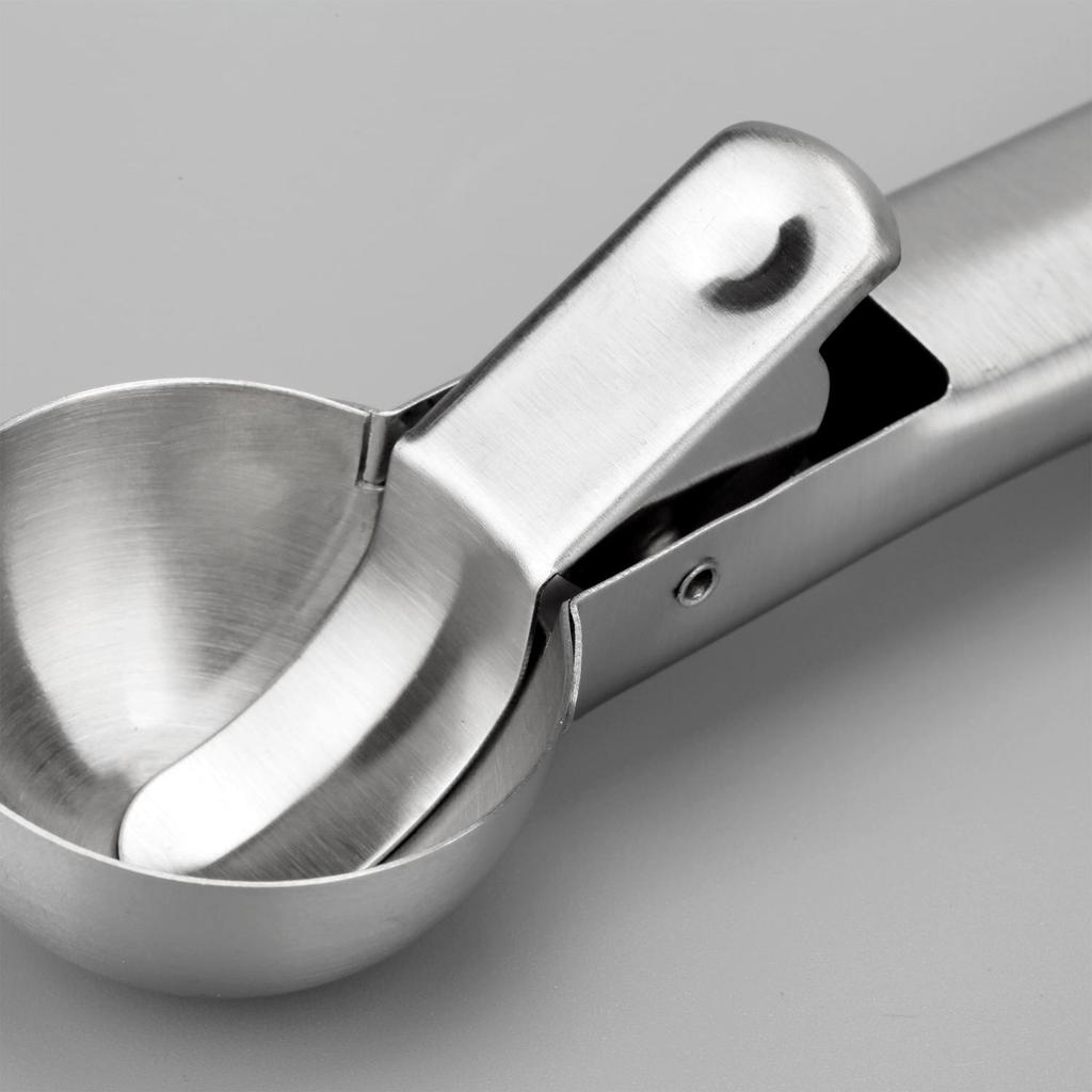 Steel Ice & Sorbet Scoop with Lever, Kitchen DUKA