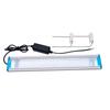 1PC Acquario LED Luce Ultra-sottile Acquario Pianta Acquatica Luce di Crescita Impermeabile Glitter Luce Blu LED 28cm Pianta 220V