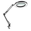 Folding LED Magnifying Lamp for Reading, Repair, Nail Art & Eyelash Extensions