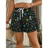 Pantaloncini da donna, stampa 3D, abbigliamento sportivo casual,