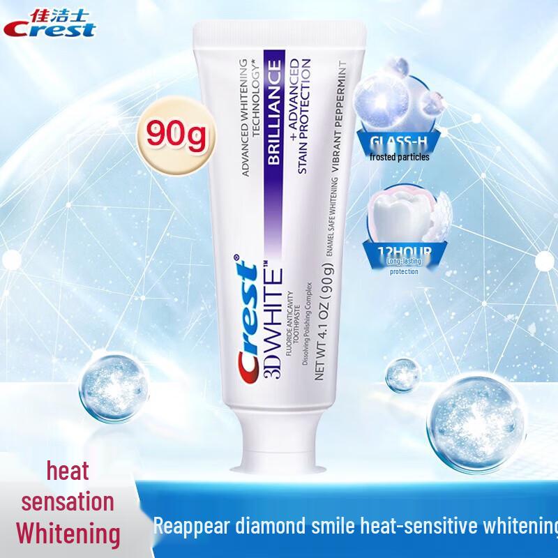 

Crest Diamond Luminous Heat-Sense Whitening Toothpaste