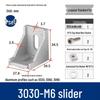 Aluminum 90° Corner Bracket Connector for 4040/2020/3030 Profiles