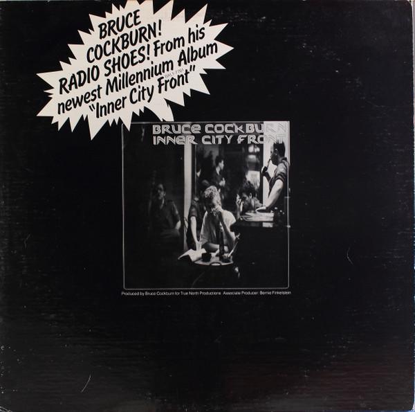 12-дюймовая пластинка BRUCE COCKBURN Radio Shoes JD11822 Millennium 1981 US Rock Б/у
