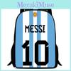 Lionel Cristiano Messi Ronaldo Neymar Padrão de Estrela de Futebol Mochila Infantil