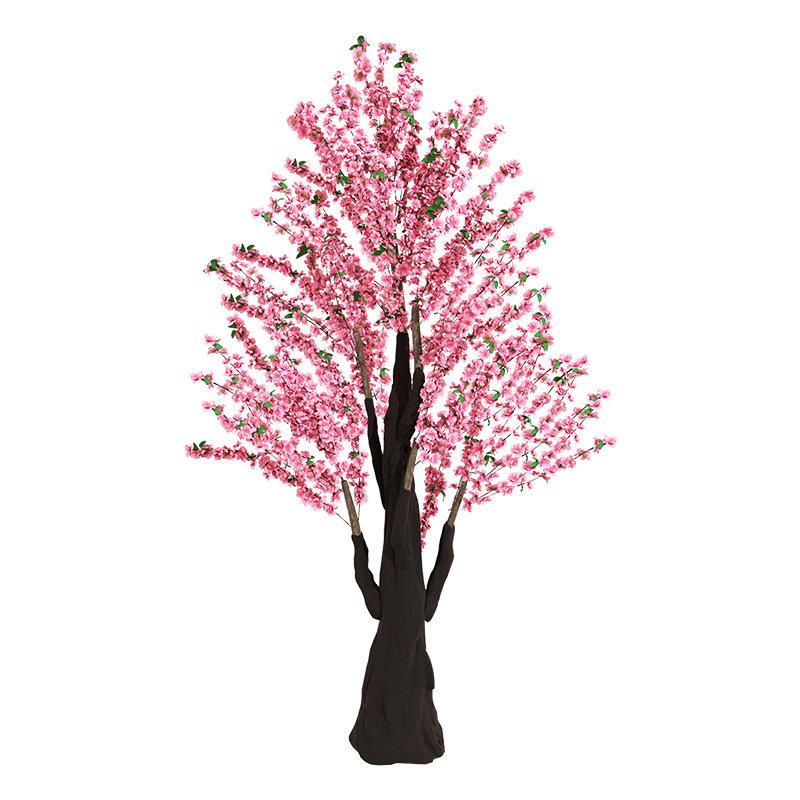 

Дерево с цветками персика Дерево с цветками сливы День Независимости Новогодние украшения Украшения для торгового центра Оформление сцены Pink 120CM Peach Blossom Tree