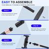 Desktop Tablet Stand Phone Holder for 4-14 Inch Devices Adjustable Tabletop Mount for Video Calls Reading Streaming Office Use