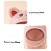 Plush Windproof Hat Thicken Kids One-Piece Hat Cute Cartoon Integrated Scarf Hat