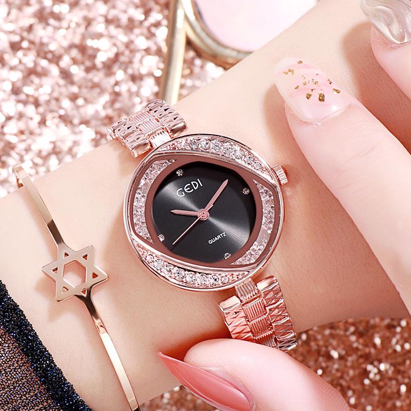 GEDI Ultra-thin Ladies' Steel Band Waterproof Quartz Fashion Watch