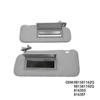 Linke Seite Auto Sonnenblende Innen Sonnenschutz für Peugeot 2008 3008 301 308 Modelle