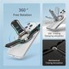 Carbon Fiber Pattern Magnetic Stand Ring Holder Foldable Rotatable Wrist Strap Bracket with Magnetic Pad