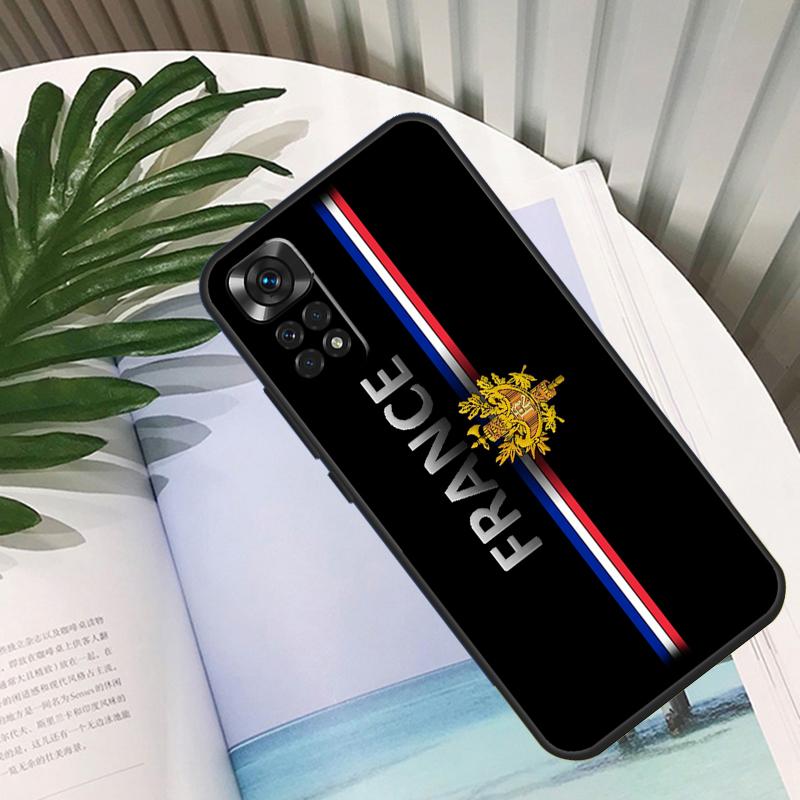 France Flag Funda For Xiaomi Redmi Note 11 10 12 13 14 15 Pro Plus Case For Redmi 15C 10C 13C 12C 14C 15
