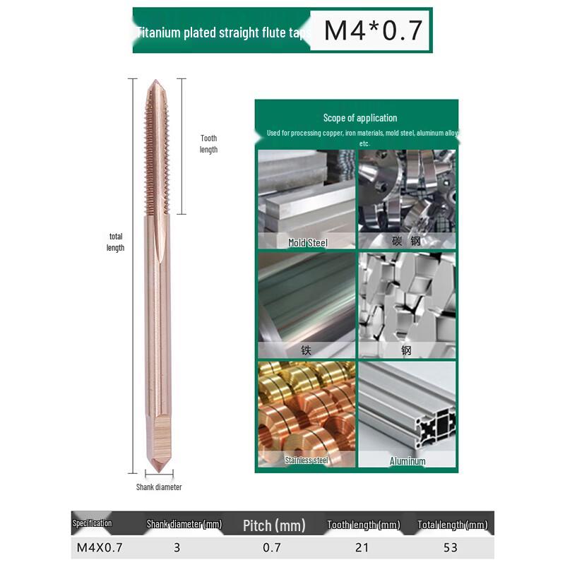 Berry Lion Cobalt High-Speed Steel Machine Tap