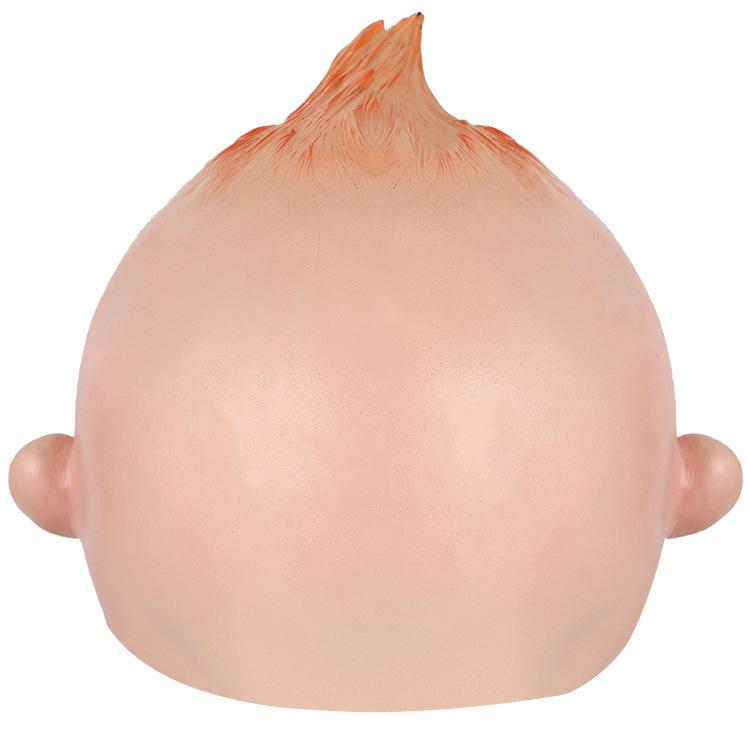 Crying face cute latex mask
