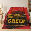 Singer R-RadioheadS-d Band Ok Computer Flannel Blanket Soft Throw Blanket Art For Home Decor Bedroom Bed Sofa Picnic Fans Gifts