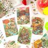 Kusang ZABC Time Memoir Series: 3D Chinese Style Diary Stickers - 4 Fun Designs