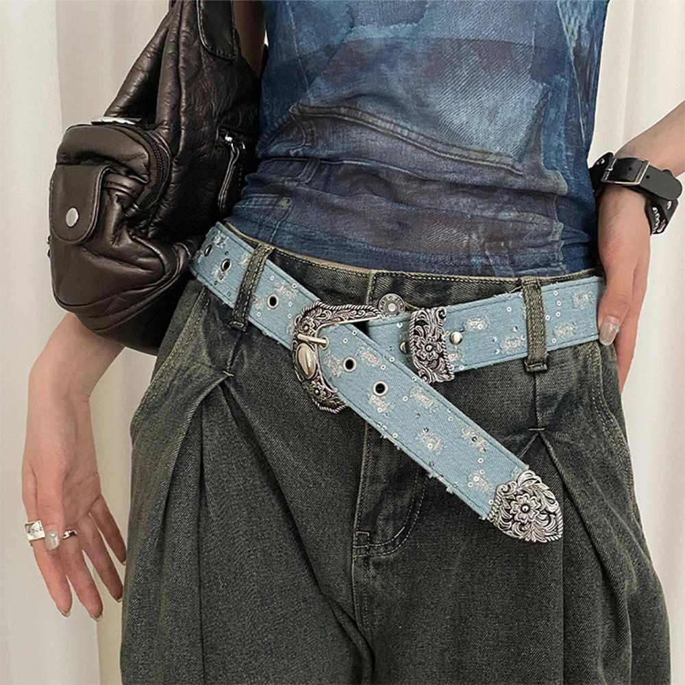 Y2K Punk Belt Personalized Waist Chain Jeans Pants Decor Waistband