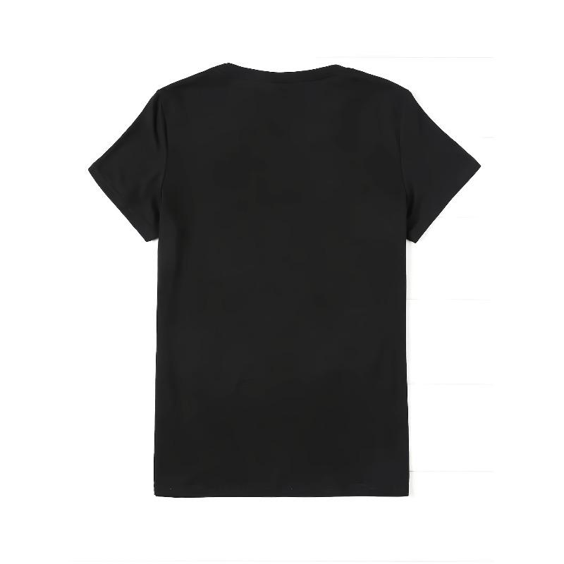 Women's Plus Size Soul Train Graphic Colorful Casual Crew Neck Tee