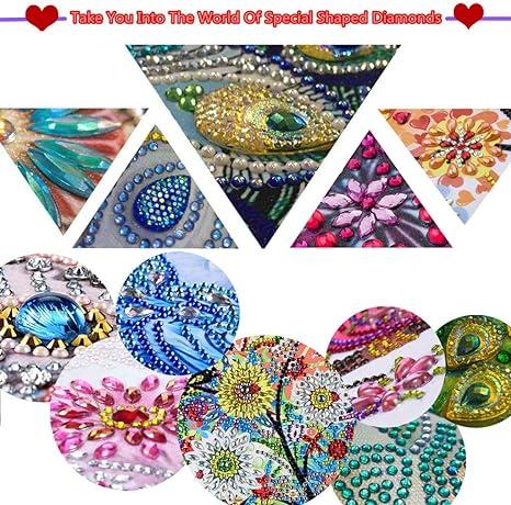 DIY Creative Handpainted Diamond Art Bookmark Set with Japanese & Korean Styles Customizable Sizes