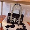 Beading Handle Evening Clutch Diamonds Handbags Crystal Butterfly Shoulder Bag Bowknot Party Wedding Purses Designer Bag
