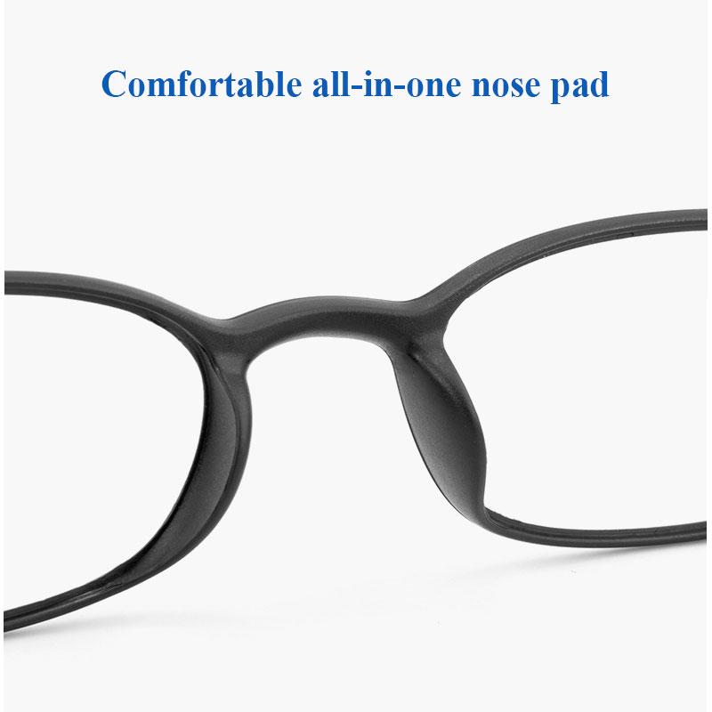 2 PCS Anti Blue Rays Reading Glasses  +4.00  black/brown