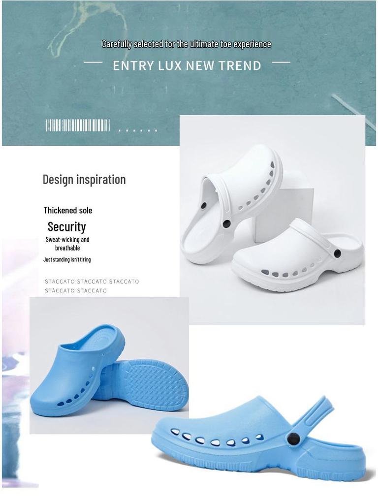 Surgical Non-Slip Clogs for Medical Staff - Unisex ICU & OR Shoes
