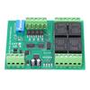 4-Kanal-Relaismodul, multifunktionale RS485-Relaisplatine für elektrische Geräte, DC 12 V