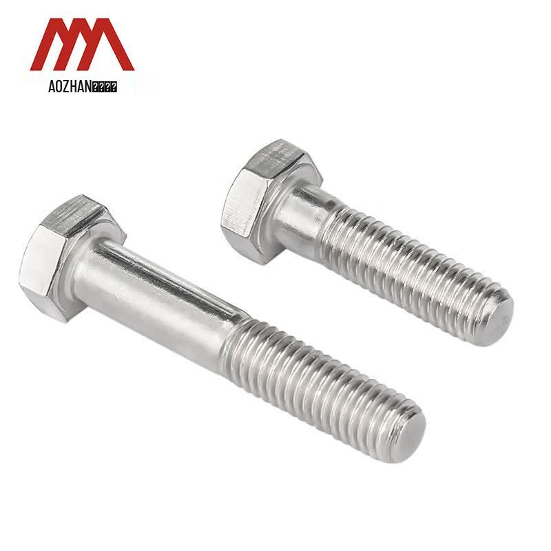 316 Stainless Steel Hex Half-Thread Bolt (GB5782)