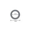 Mixing Sealing Rubber 2PCS Accessories Gasket Seal Replacement