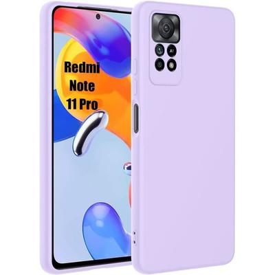Case - E.F.CONNECTION - For Xiaomi Redmi Note 12 Pro 4G - Ultra Slim - Shockproof - Anti-Scratch - Purple
