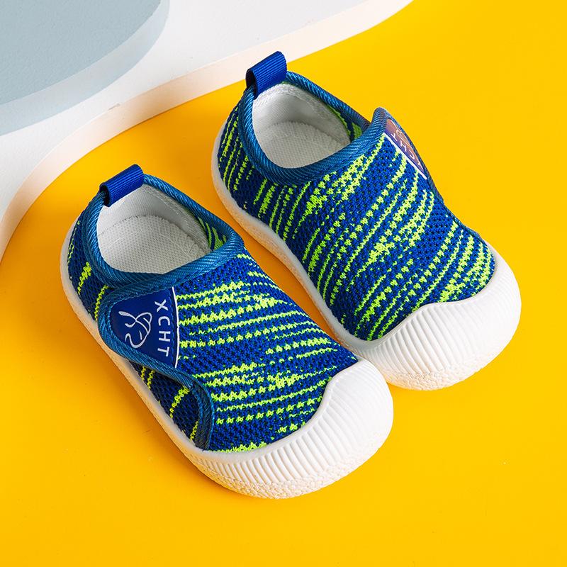 Fashio Children's Casual Shoe Spring New Boy Mesh Shoe Soft Soled Anti Slip Girl Shoe Hollowed Out Boys' Shoes Girl Single Shoes