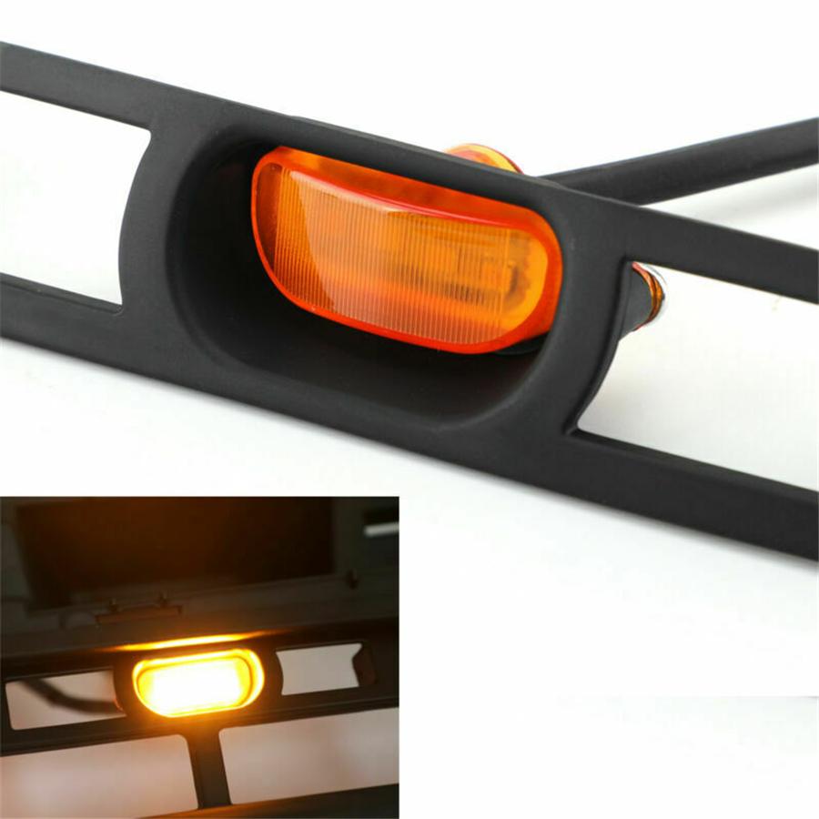 Jantarový přední nárazník, maska chladiče, LED světla s kabelovým svazkem pro Tacoma 2012-2015