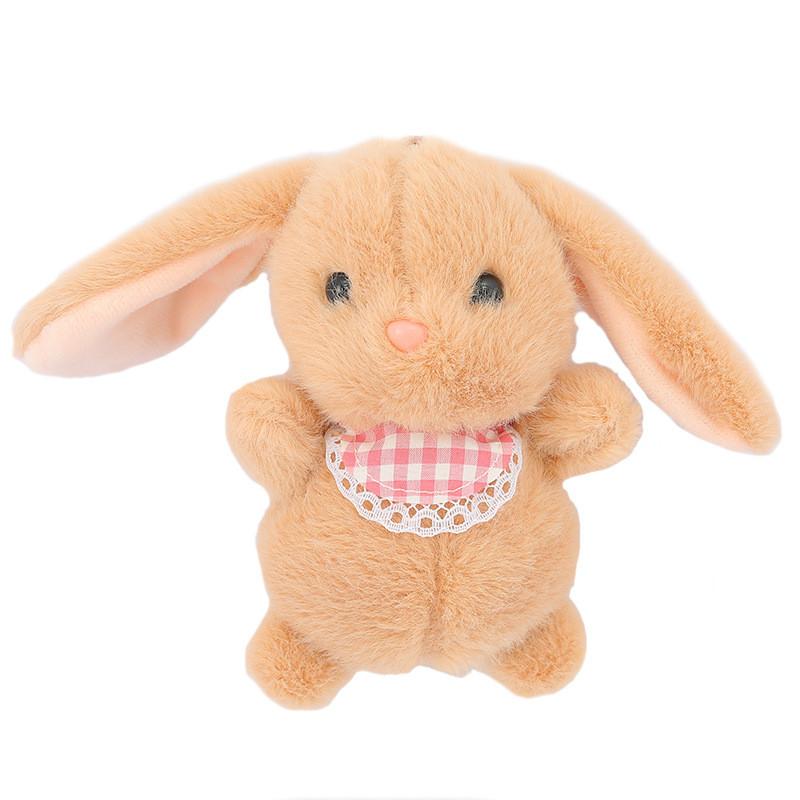 Cute And Cuddly Rabbit Plush Toy Keychain Accessory For Kids And Adults