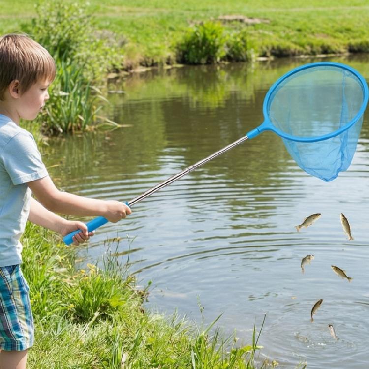 Kids Extendable Butterfly Catching Net Retractable Kids Fishing And Worm Hunting Net for Kids Colorful Telescopic